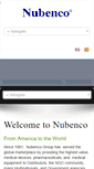 Mobile Screenshot of nubenco.com